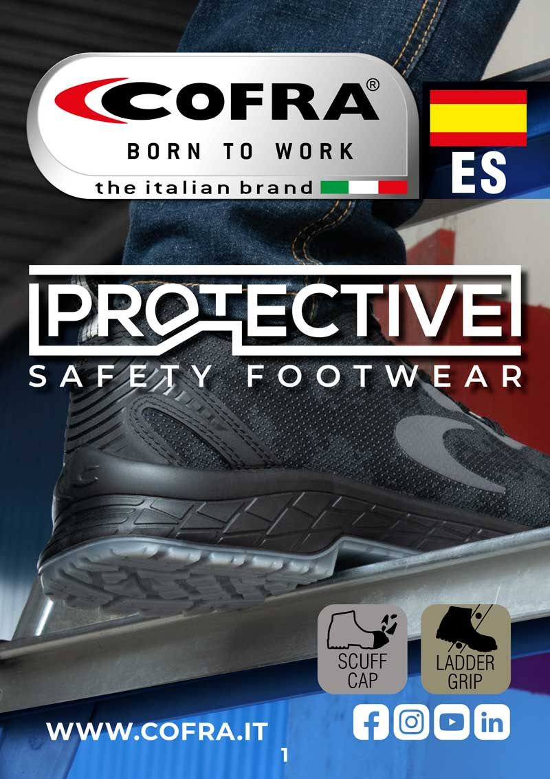 PROTECTIVE (Cofra/España) - Folleto nueva linea 'industrial' con ALTO NIVEL DE PROTECCIÓN