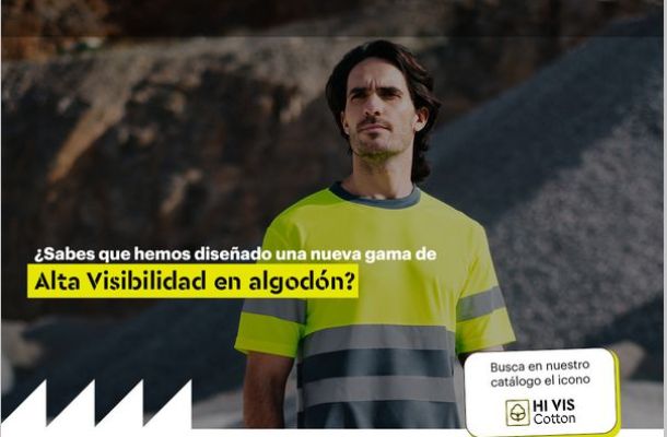 Hi-vis cotton: Alta visibilidad en algodón Velilla